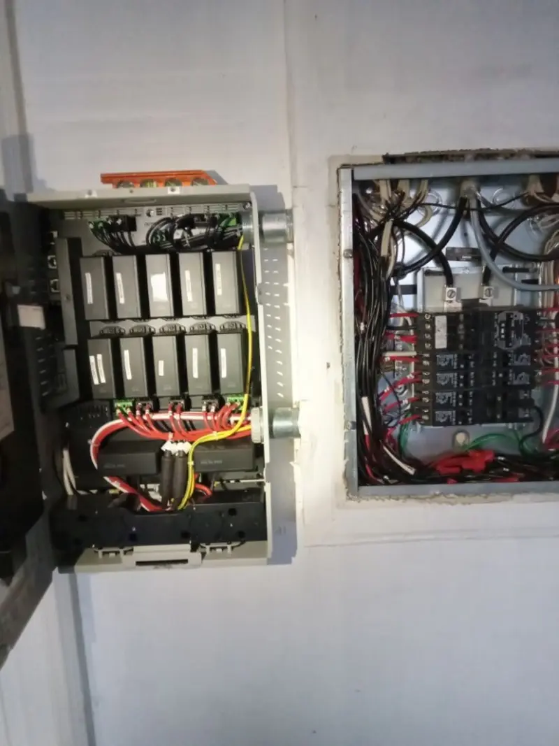 Electrical panel upgrade completed for Ring Doorbell Installation in Athens